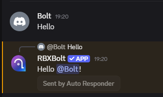 Bot reply test